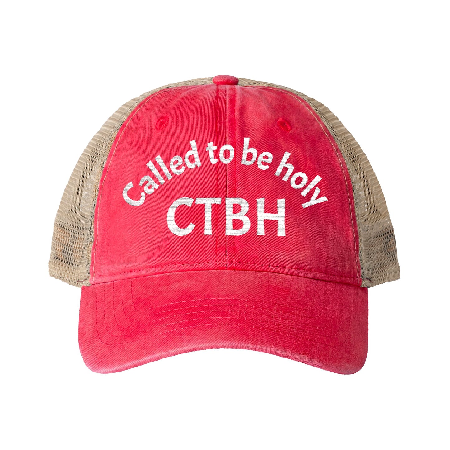 Women's Washed Mesh-Back Cap