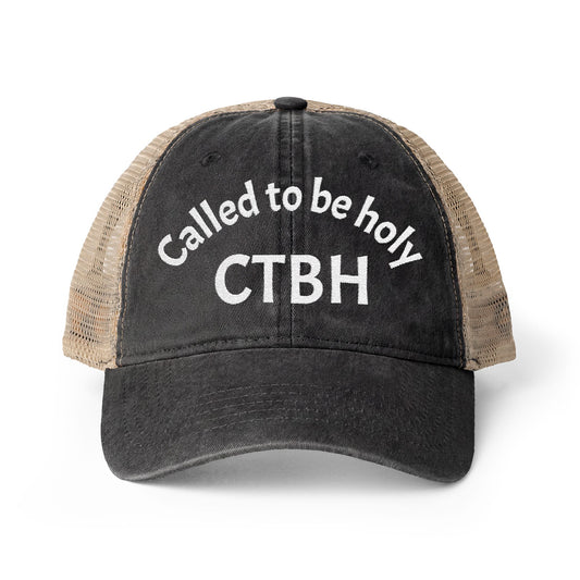Women's Washed Mesh-Back Cap