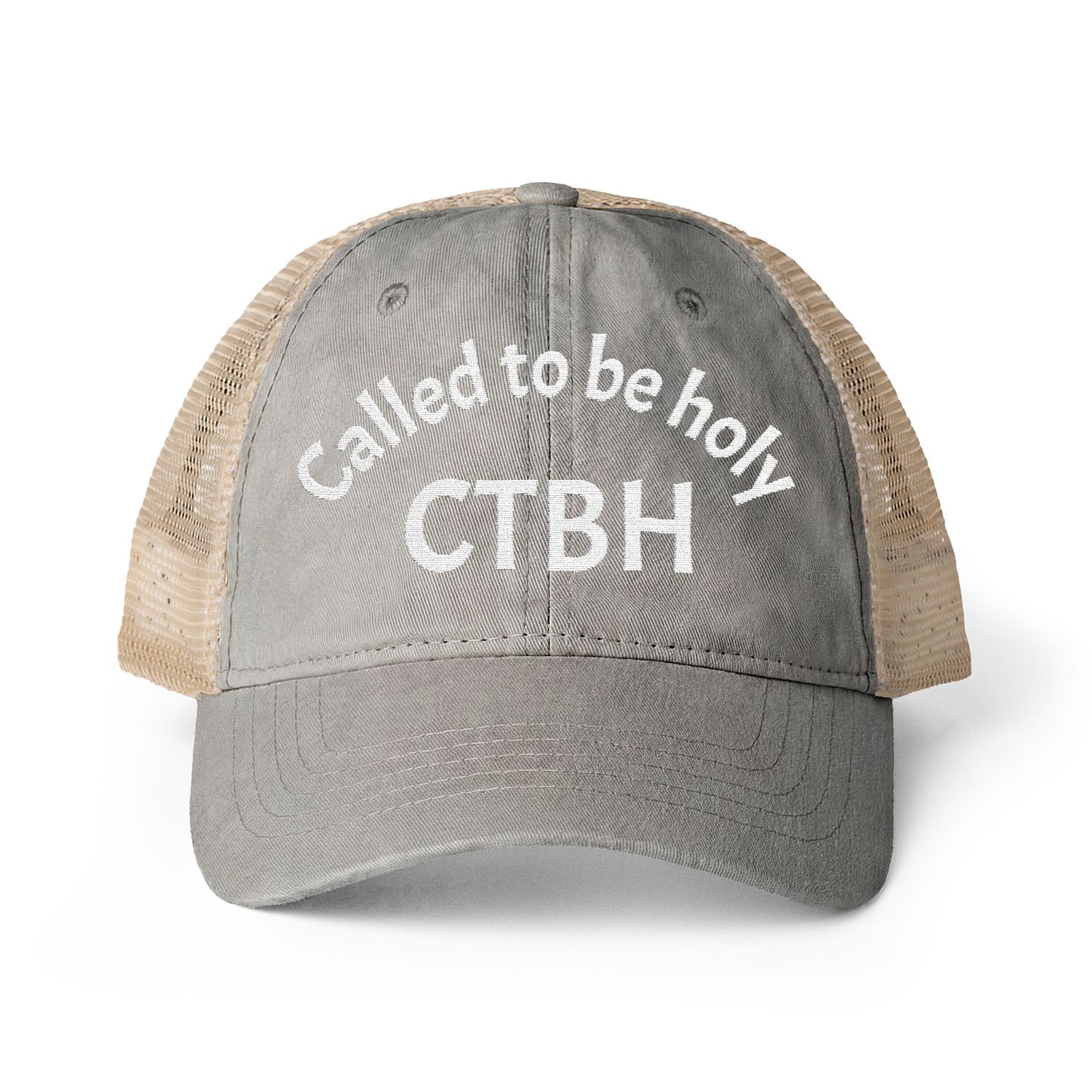 Women's Washed Mesh-Back Cap