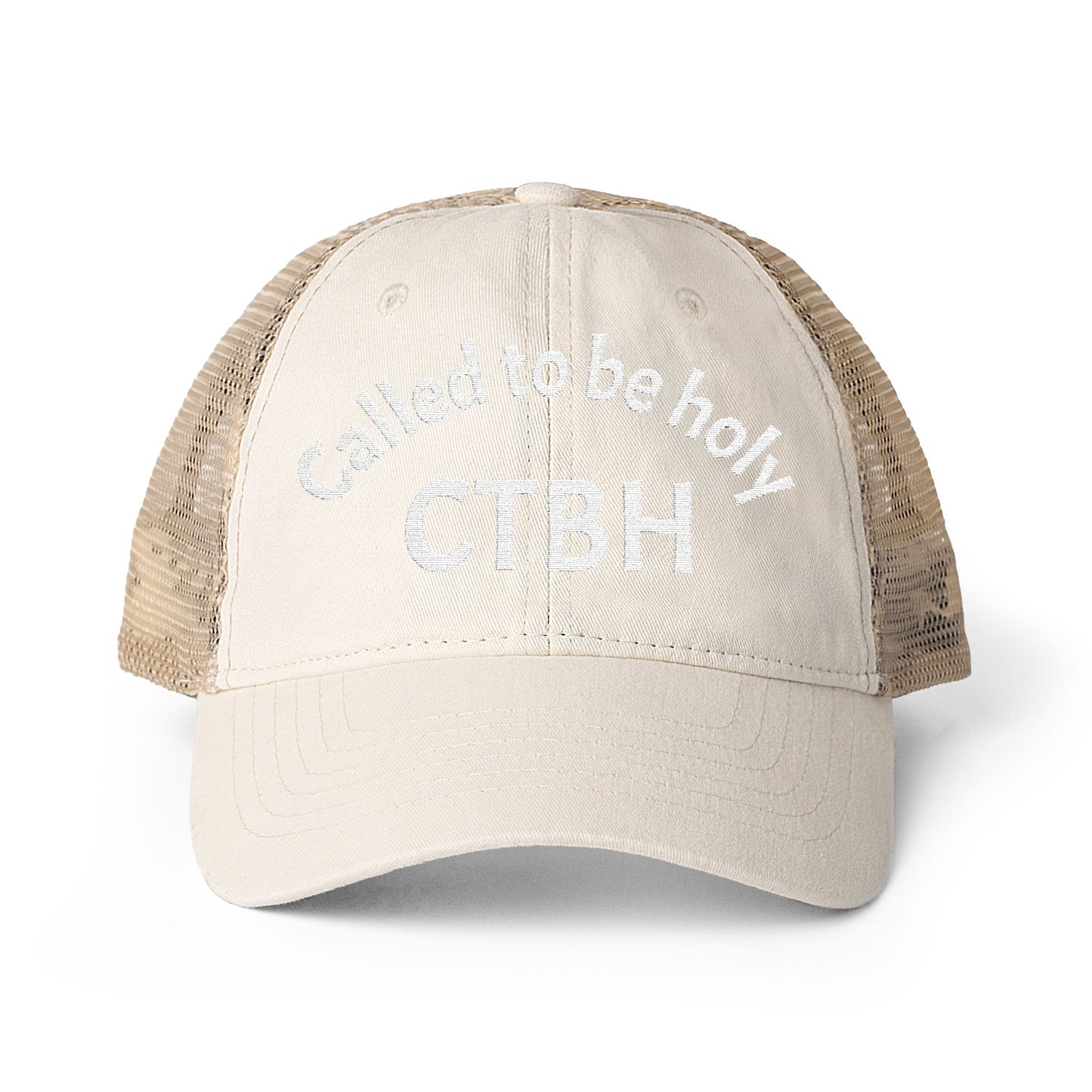 Women's Washed Mesh-Back Cap
