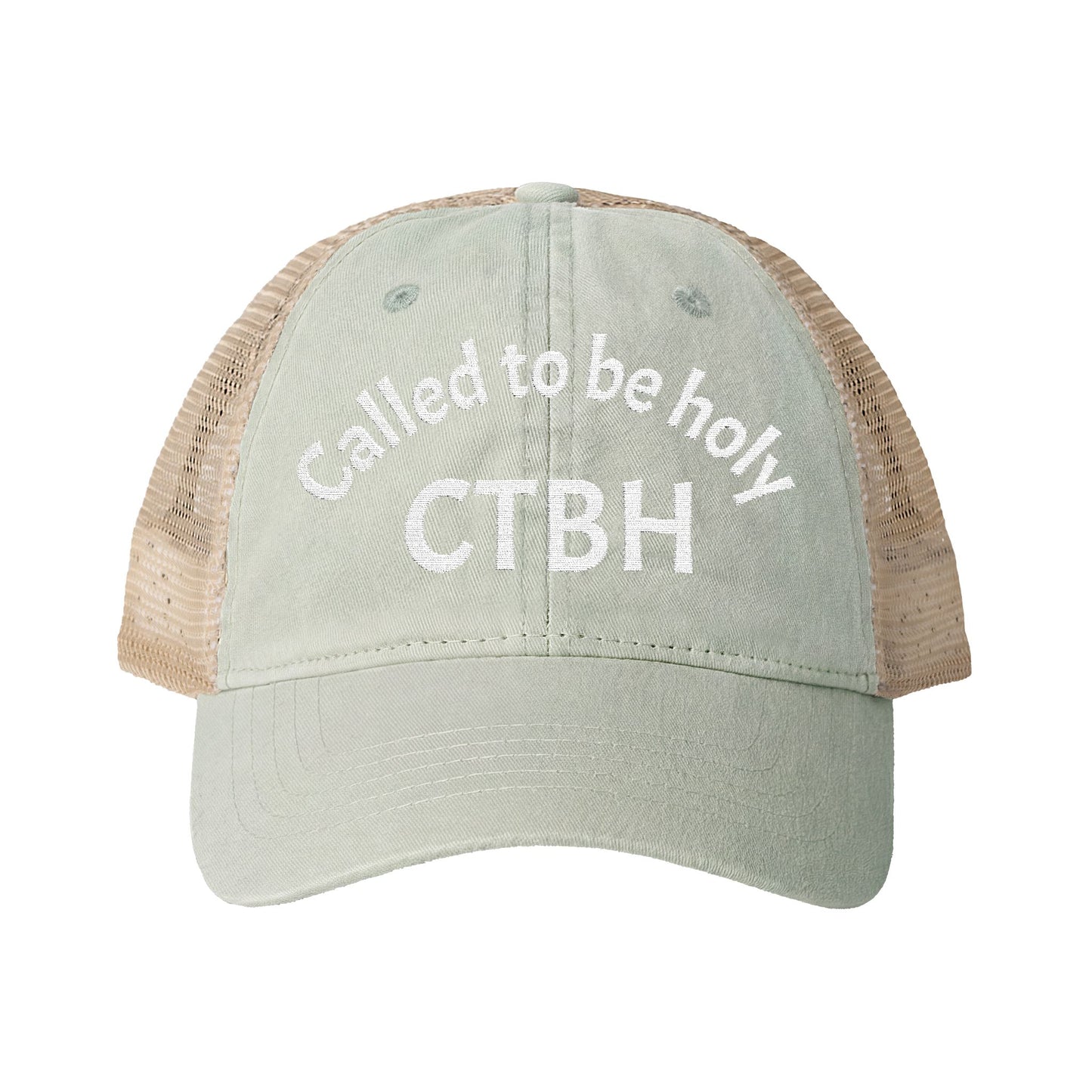 Women's Washed Mesh-Back Cap