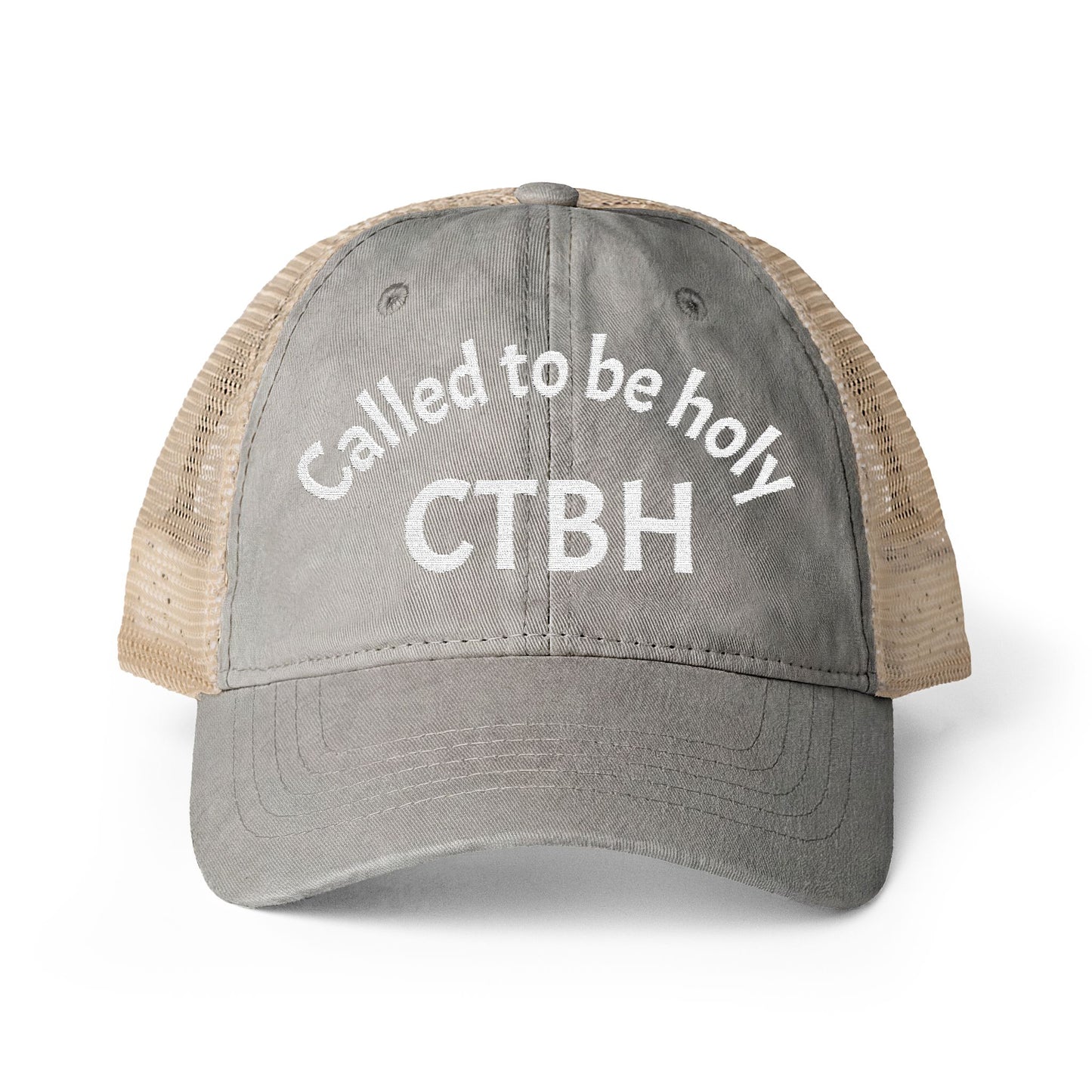 Women's Washed Mesh-Back Cap