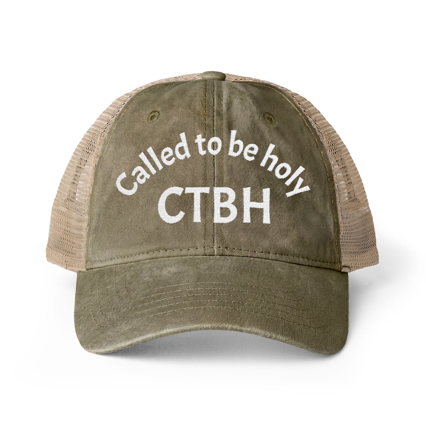 Women's Washed Mesh-Back Cap